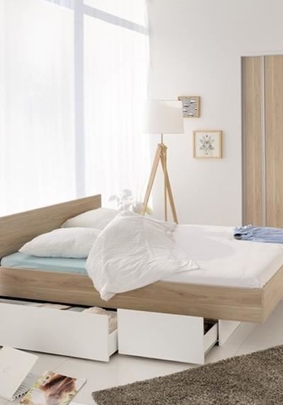  Mẫu giường gỗ hiện đại - 05